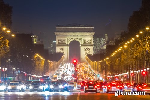 Collection of the City of Paris street Eiffel Tower 25 HQ Jpeg