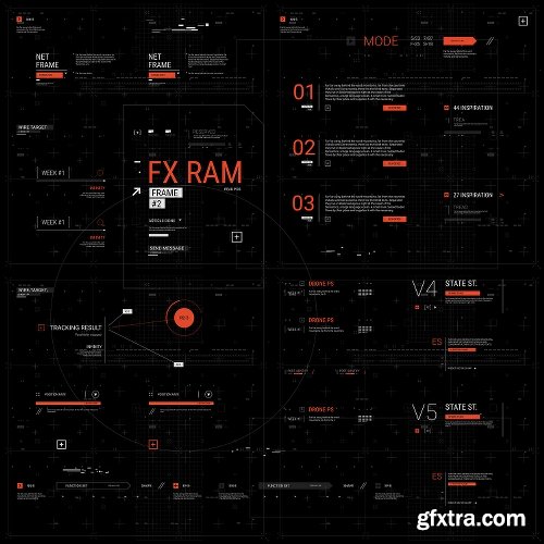 Videohive HUD Typo Graphics Pack 18828316