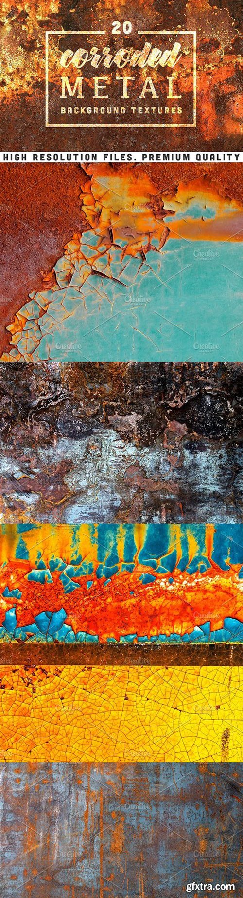 CM - 20 Corroded Metal Textures 1277476