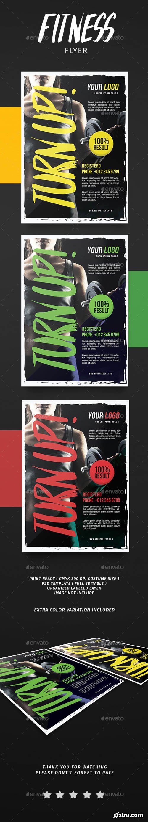 GR - Fitness flyer 19471576 GR - Fitness flyer 19471576