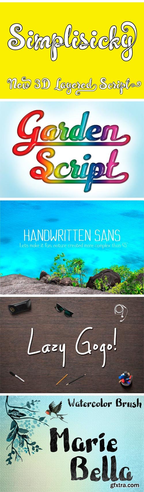 CM 1275984 - Beautiful Font Bundle