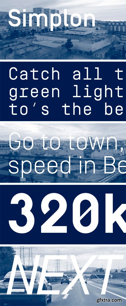 Simplon Font Family Simplon Font Family
