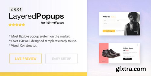 CodeCanyon - Popup Plugin for WordPress - Layered Popups v6.04 - 5978263