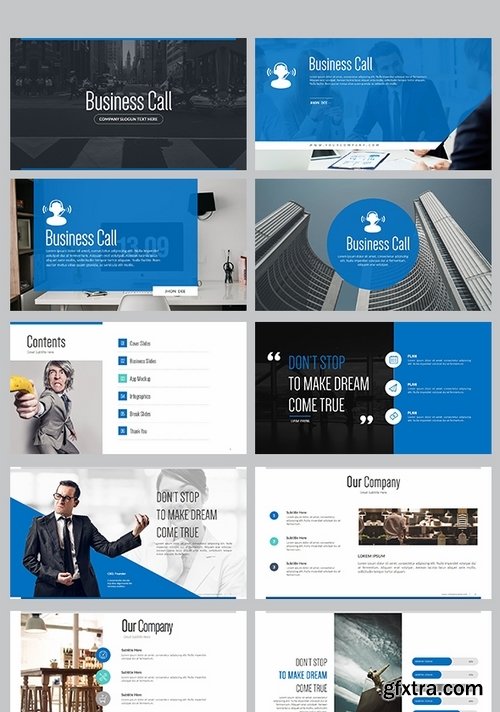 GraphicRiver - Business Call Powerpoint Presentation 17889387