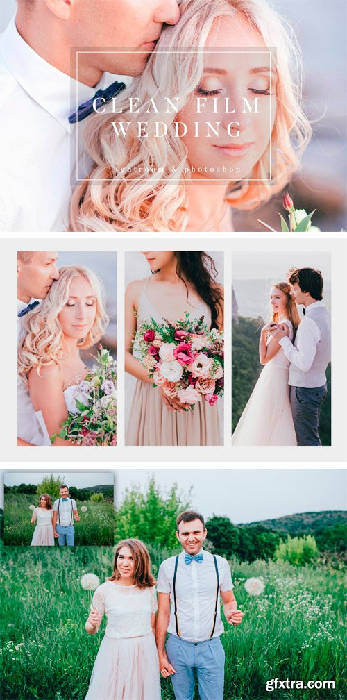 CM 1299964 - Clean Film Wedding Lightroom & PS