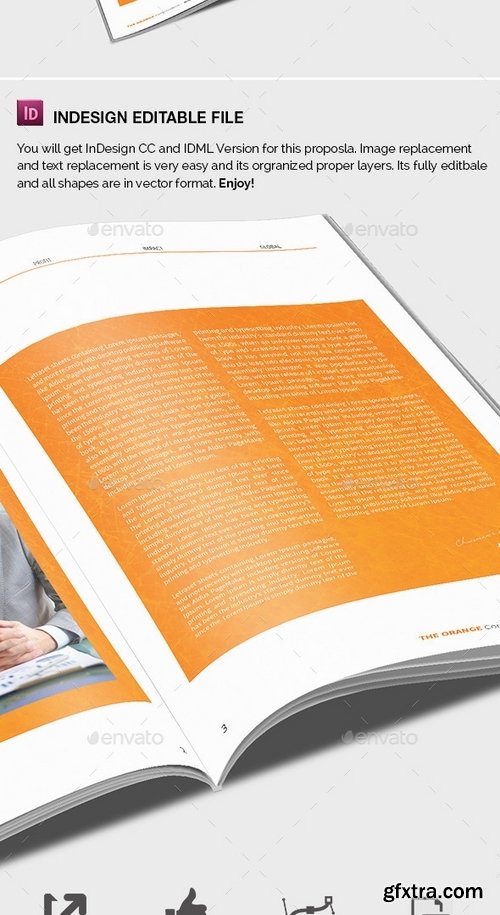 GraphicRiver - The Orange Annual Report 9192308