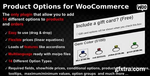 CodeCanyon - Product Options for WooCommerce v4.118 - WordPress Plugin - 7973927