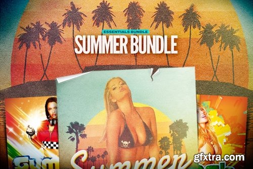 GraphicRiver - Summer Flyer Bundle 002 2919567