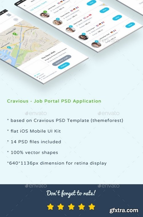 GraphicRiver - Cravious - Job Portal Application 9866603