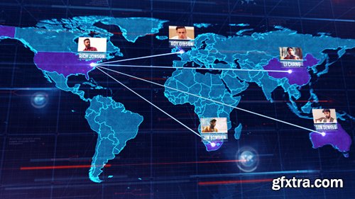 Videohive World Map 16046826