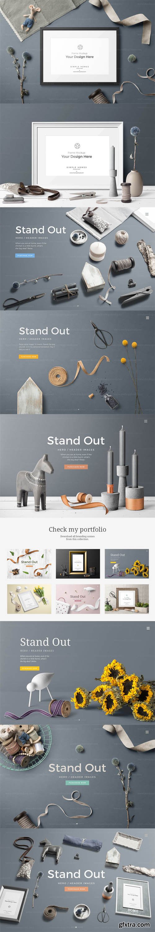 Simple Homes Mockup Vol. 5 Simple Homes Mockup Vol. 5