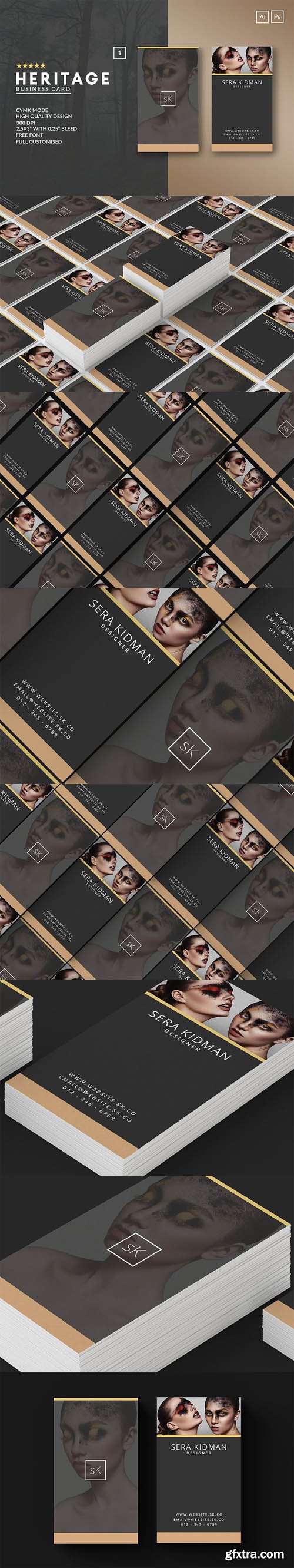 Elegant Business Card 3 in 1 Elegant Business Card 3 in 1