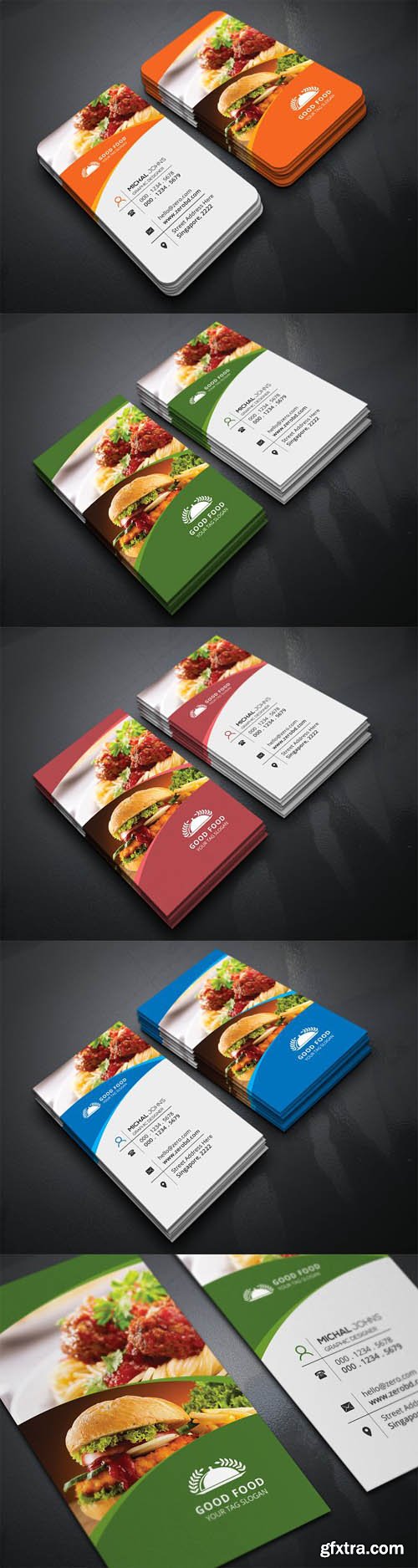 Restaurant Business Card Restaurant Business Card