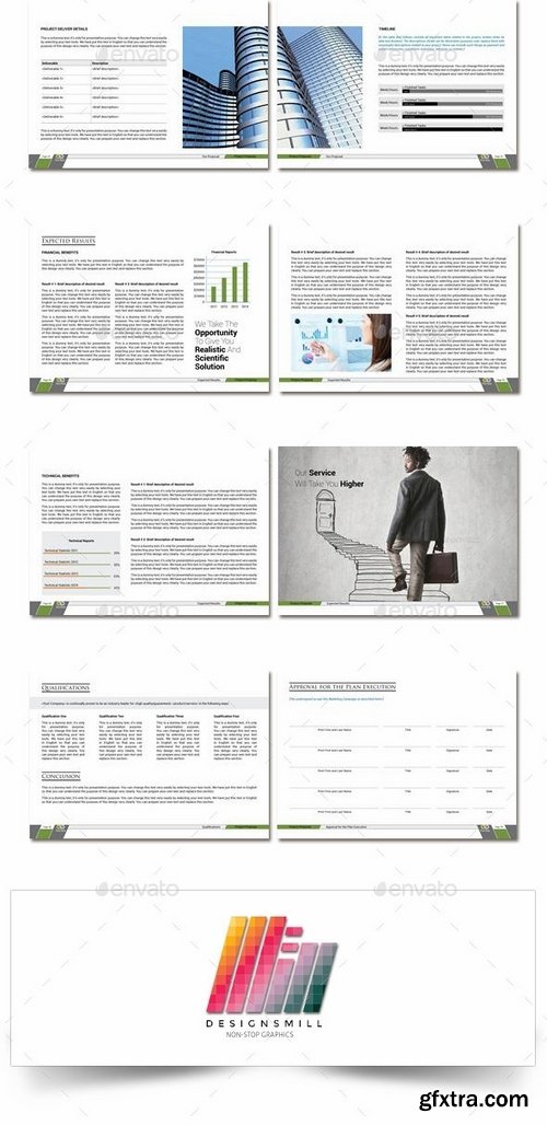 GraphicRiver - Three Rings Project Proposal Template 10196937