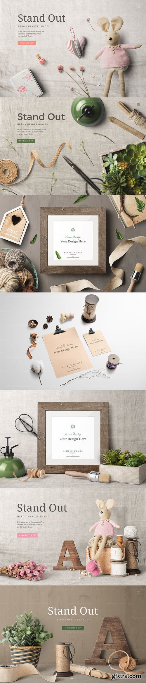 Simple Homes Mockup Vol. 7