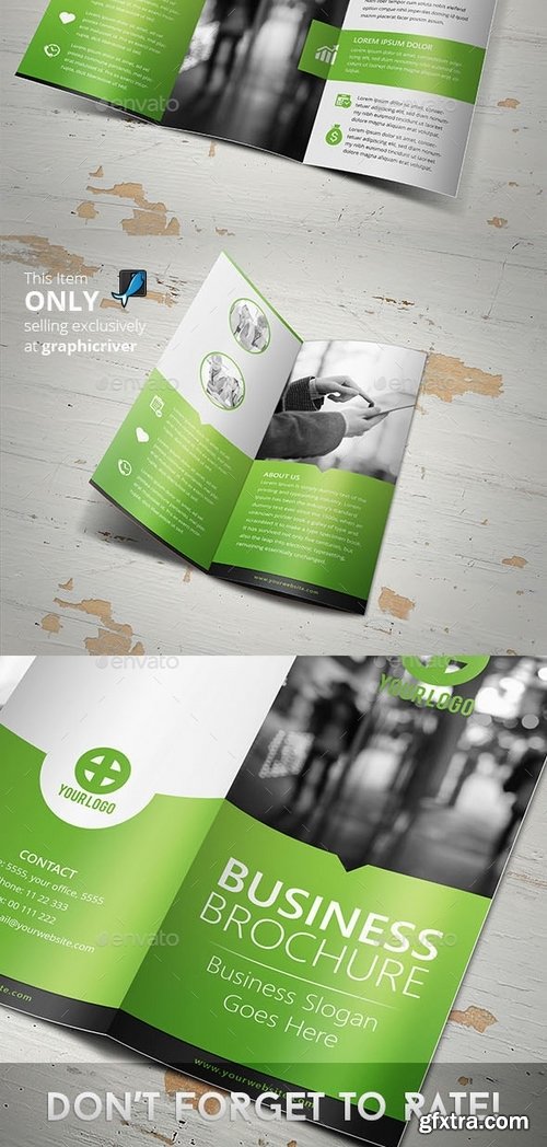 GraphicRiver - Business Tri-fold Brochure 7853682
