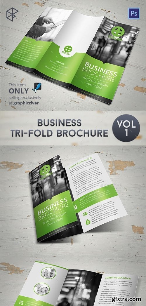 GraphicRiver - Business Tri-fold Brochure 7853682