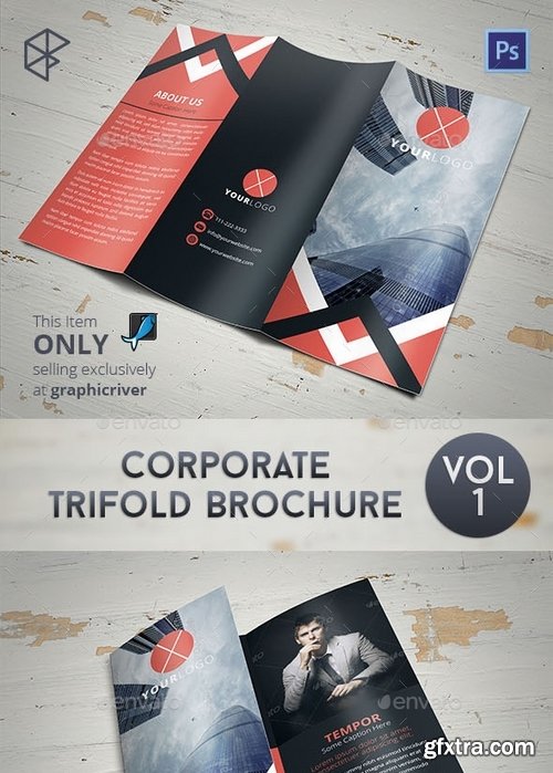 GraphicRiver - Corporate Trifold Brochure 7829117