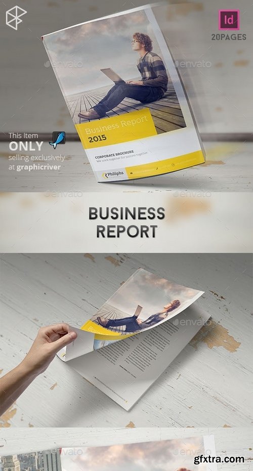 GraphicRiver - Business Report 12240728