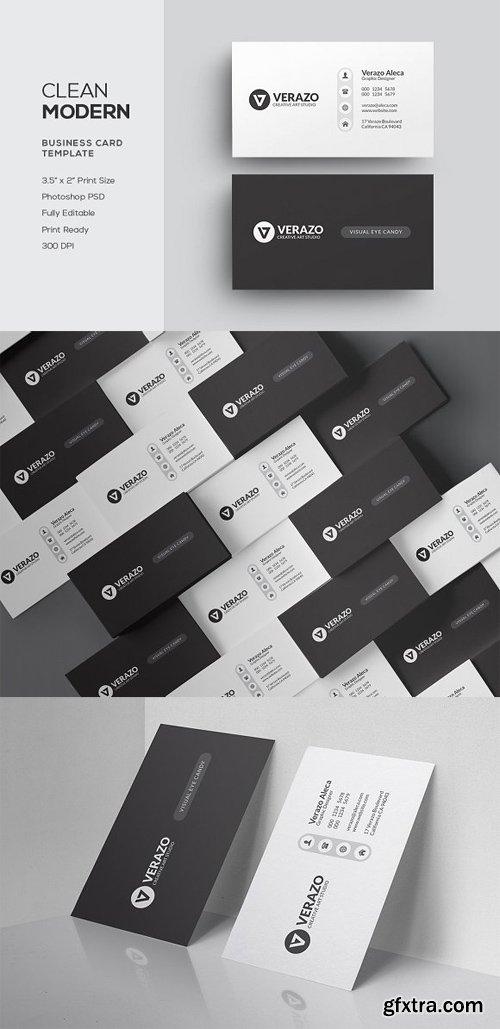 Clean Modern Business Card Clean Modern Business Card