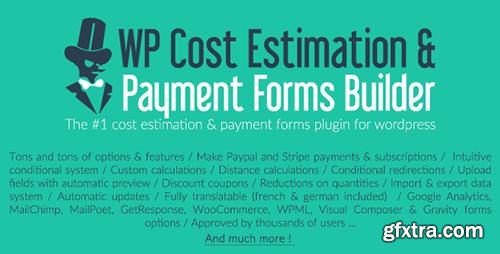 CodeCanyon - WP Cost Estimation & Payment Forms Builder v9.567 - 7818230