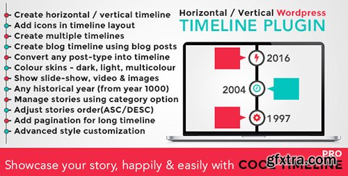 CodeCanyon - Cool Timeline Pro v2.0.3 - WordPress Timeline Plugin - 17046256