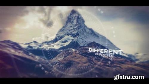 Digital Cinematic Parallax Slideshow After Effects Templates