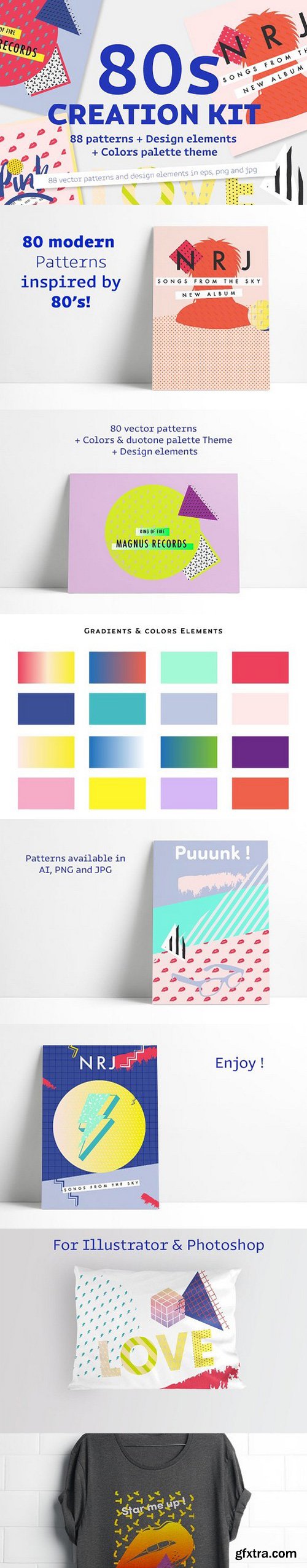 CM - Eighties creation kit 1320515