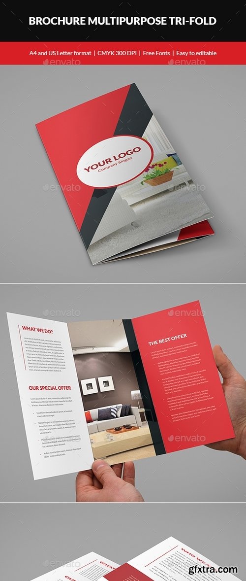 GraphicRiver - Brochure Multipurpose Tri-Fold 19388329