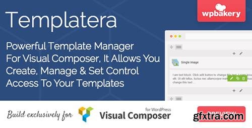 CodeCanyon - Templatera v1.1.12 - Template Manager for Visual Composer - 5195991