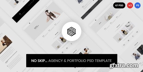 ThemeForest - No Skip - Creative Agency &amp; Portfolio PSD Template 18958524