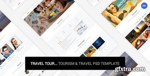 ThemeForest - Travel Tour - tourism &amp; travel PSD Template 19277306