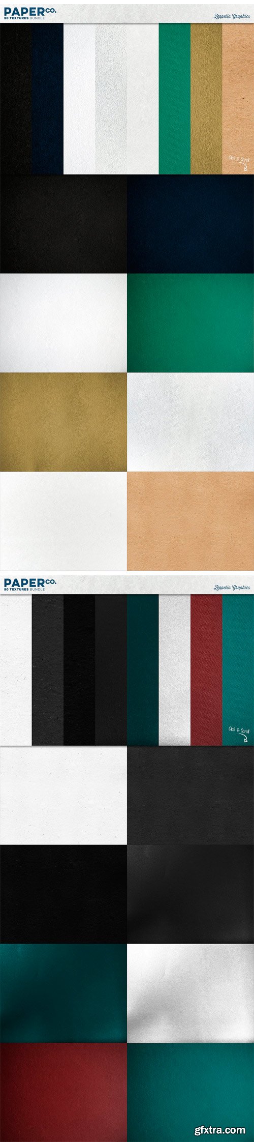 CM 1297829 - 50 Paper Textures Set