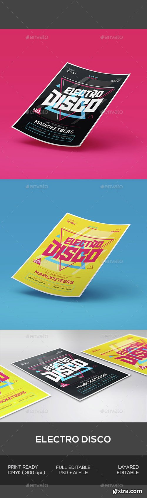 GR - Electro Disco Flyer 15306095 GR - Electro Disco Flyer 15306095