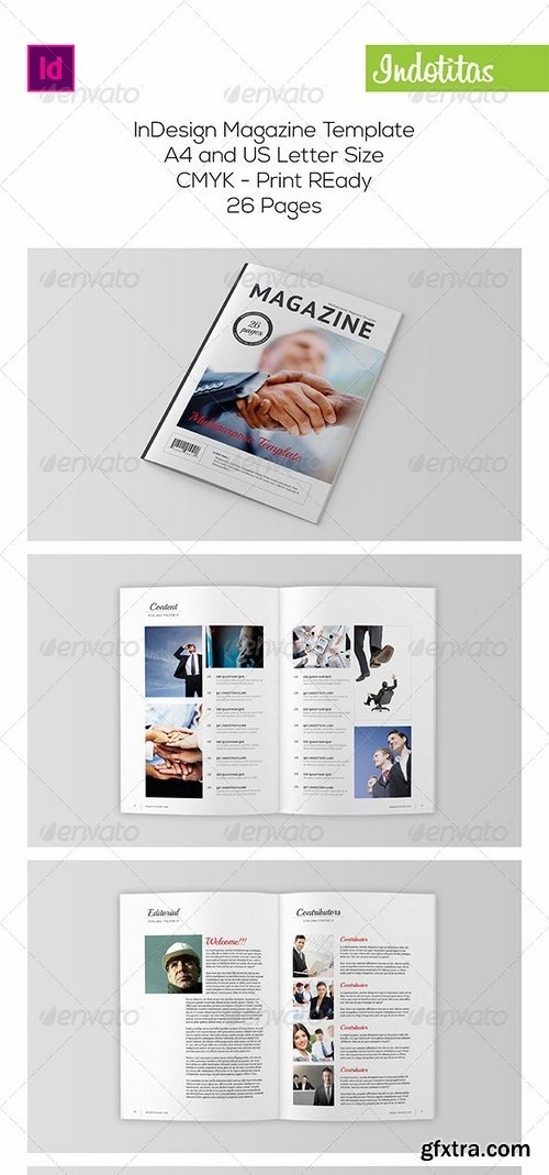 GraphicRiver - Indesign Magazine Template 8113351