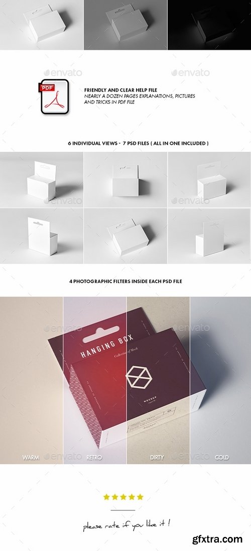 GraphicRiver - Hanging Box Mock-up 19656456