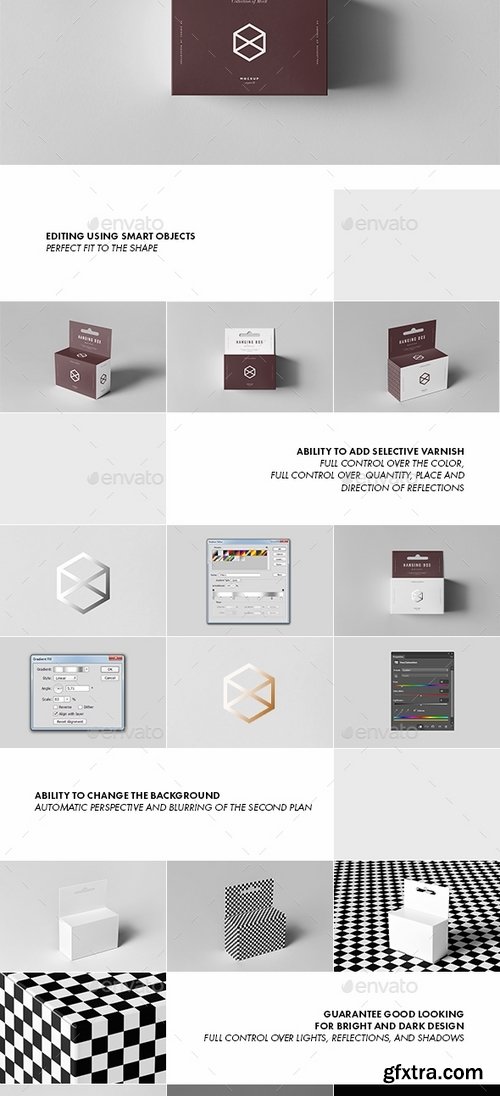 GraphicRiver - Hanging Box Mock-up 19656456