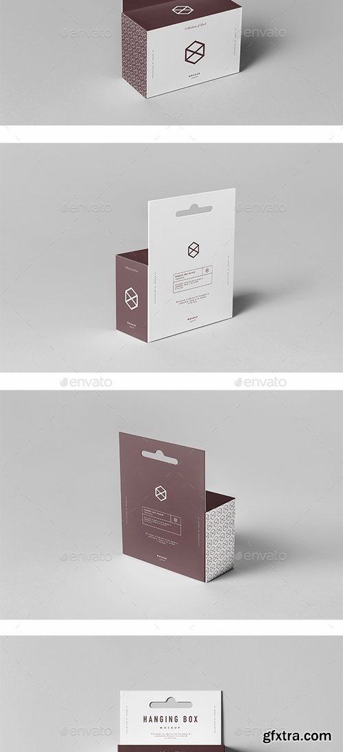 GraphicRiver - Hanging Box Mock-up 19656456