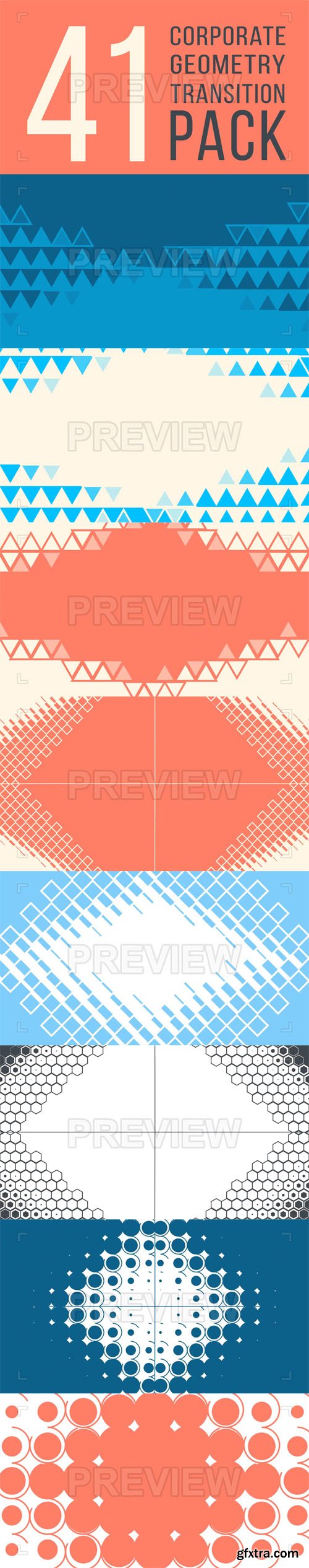 41 Corporate Geometry Transitions Pack 41 Corporate Geometry Transitions Pack