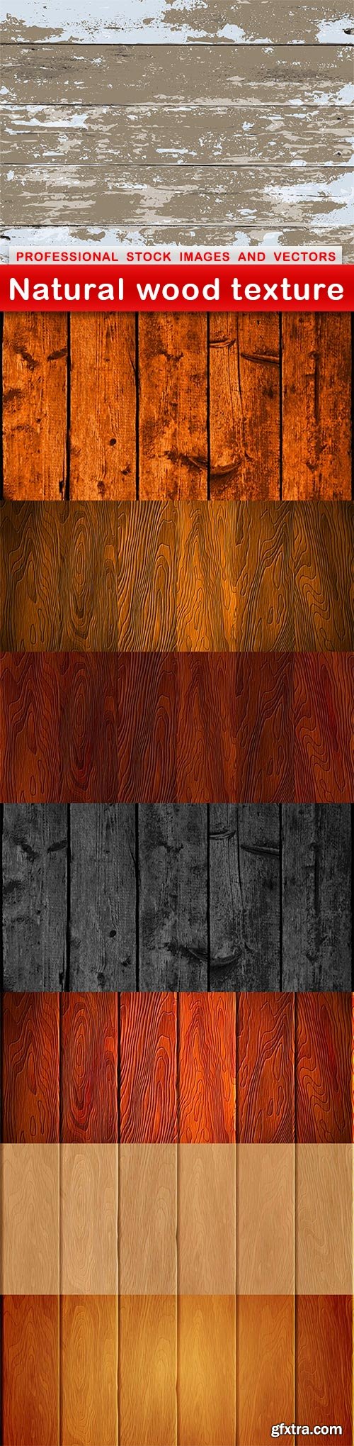 Natural wood texture - 8 EPS