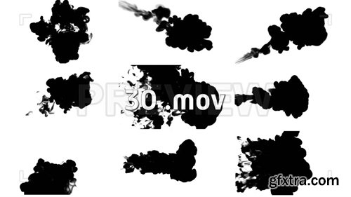 Ink Drops In Water PACK For Effects Ink Drops In Water PACK For Effects