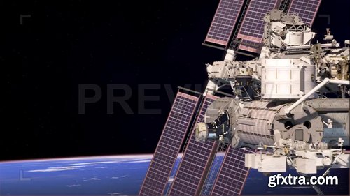 Space Station Fly By Space Station Fly By