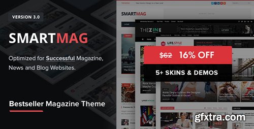 ThemeForest - SmartMag v3.0.2 - Responsive & Retina WordPress Magazine - 6652608
