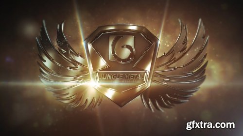 Videohive Metal Wings Logo 18497865