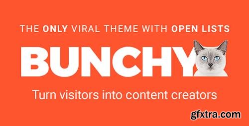 ThemeForest - Bunchy v1.3 - Viral WordPress Theme with Open Lists - 15709444