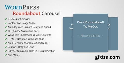CodeCanyon - Roundabout v1.2 - WordPress Carousel Slider Plugin - 5292153 CodeCanyon - Roundabout v1.2 - WordPress Carousel Slider Plugin - 5292153
