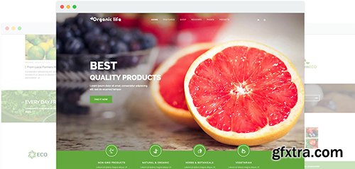 JoomShaper - Organic Life v1.7 - Eco-Friendly Businesses & e-Commerce Joomla Template