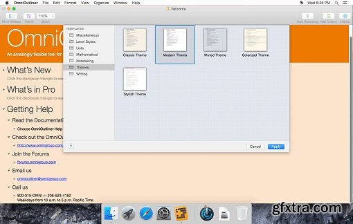 OmniOutliner Pro 5.0.4 (Mac OS X)