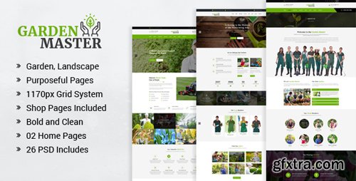 ThemeForest - Garden Master - Gardening and Landscaping PSD Template 19590890 ThemeForest - Garden Master - Gardening and Landscaping PSD Template 19590890