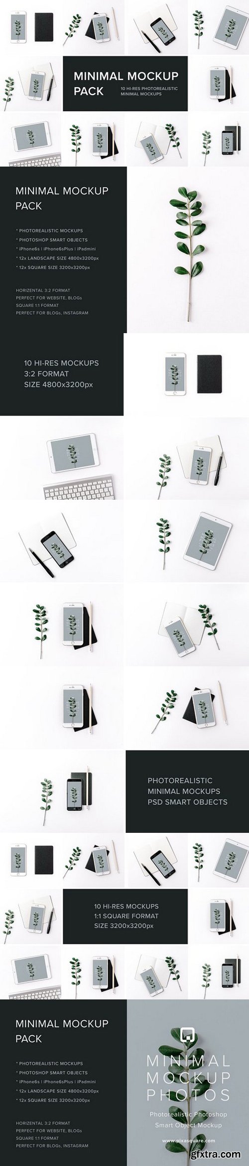 Minimal Mockup Pack Photorealistic 1352109